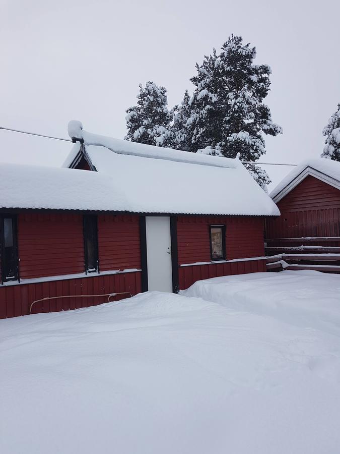 Camp Caroli Wooden Cabins Jukkasjarvi Bagian luar foto